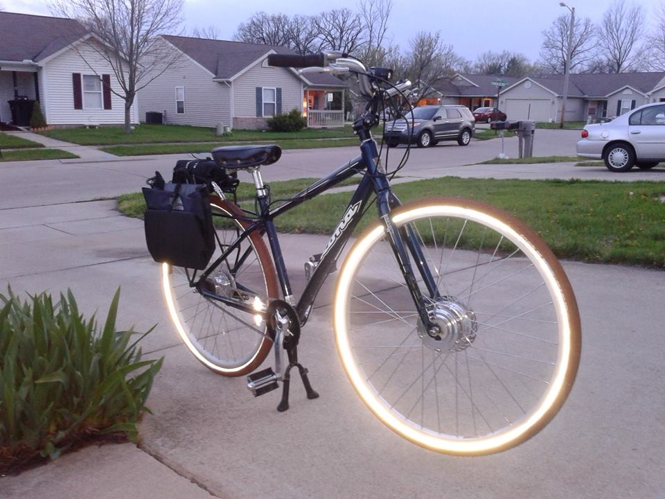 "I spends less money on gas and get to work faster than my old bike" - Adam