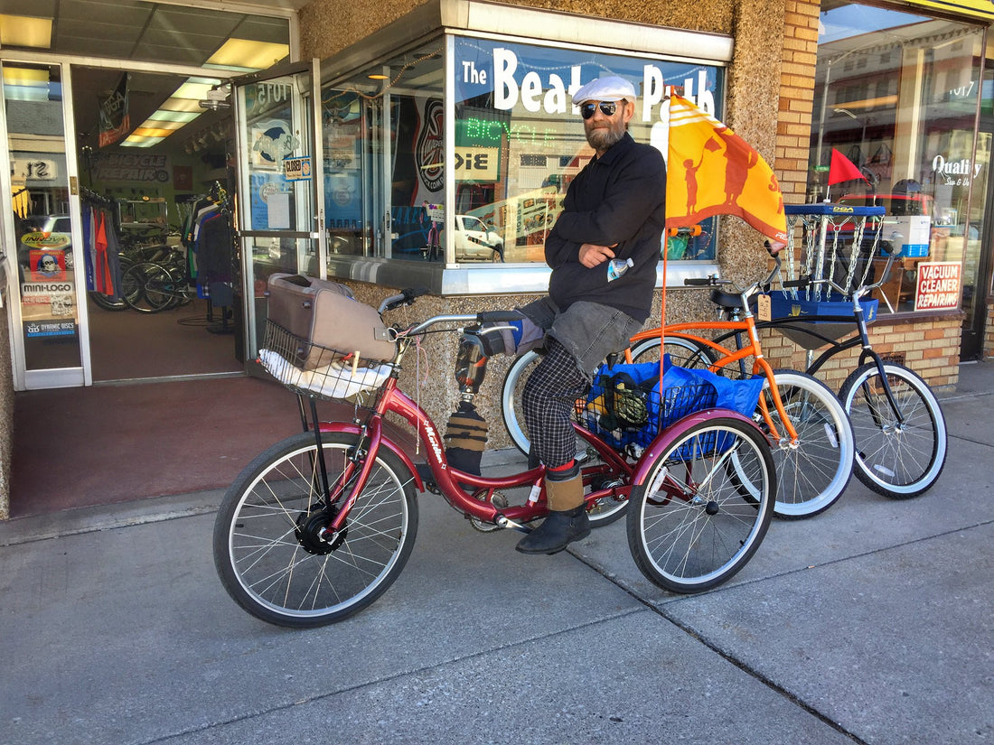 "This is my converted Hilltopper trike. 36V Motor, Ranger Kit. Makes for a really sweet ride" - Martin